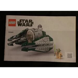 LEGO 75360 Star Wars Instruction Manual ONLY Yoda Jedi Starfighter